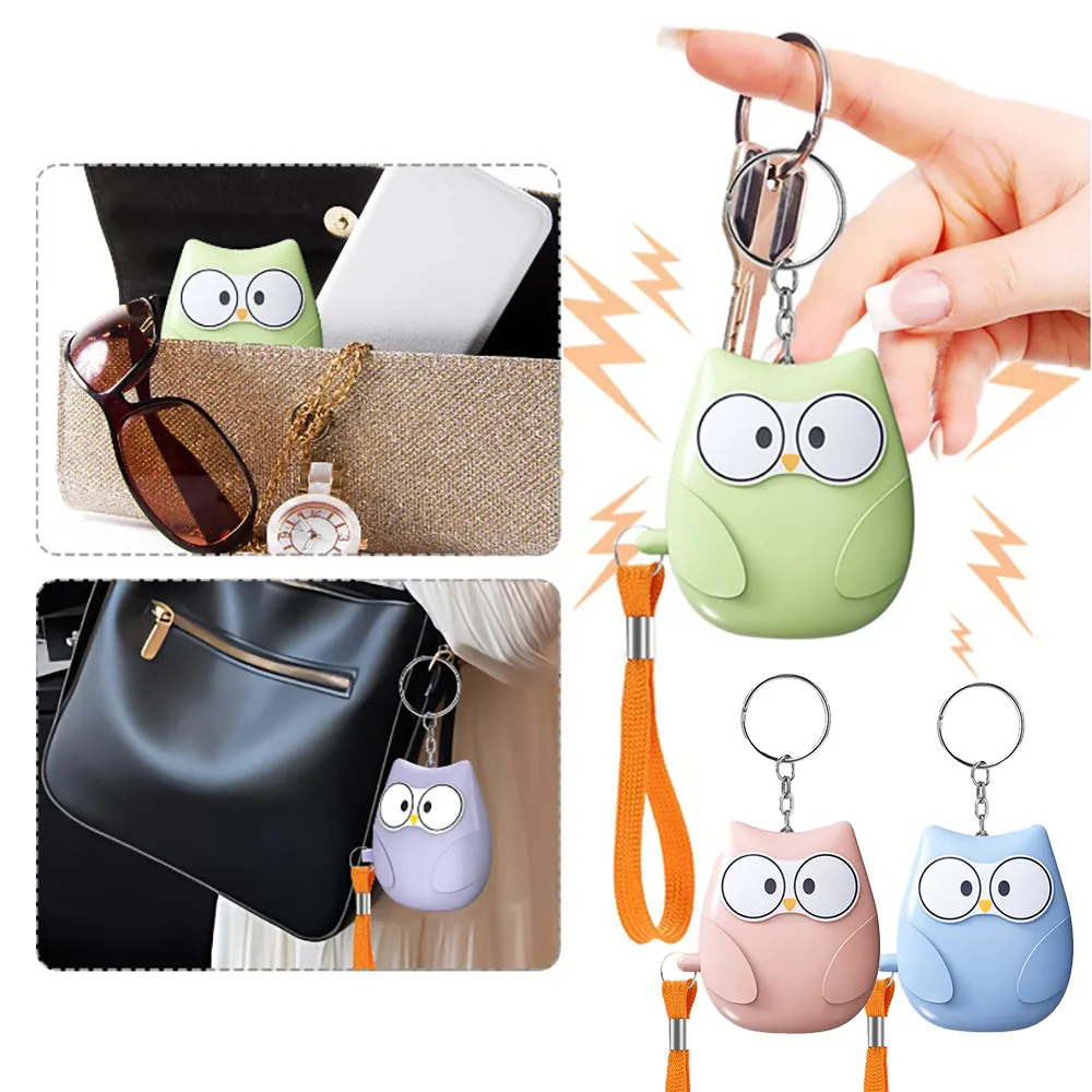 【媽媽咪呀】防狼警報器 防身警報器 隨身警報器(130高分貝 應急照明 緊急求救報警器)