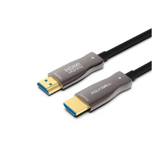 【POLYWELL】HDMI 2.0 AOC 光纖線 公對公 /20M