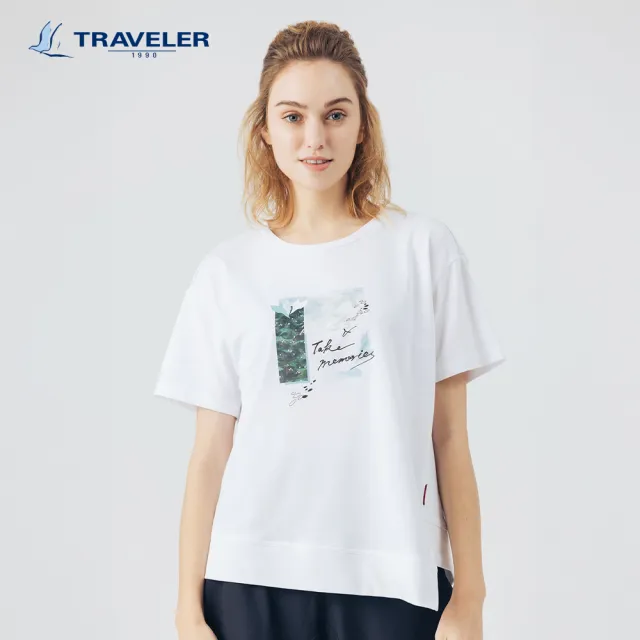 【TRAVELER 旅行者】24SS女款消臭吸排上衣_241TR849(消臭/吸濕排汗/排汗衣)