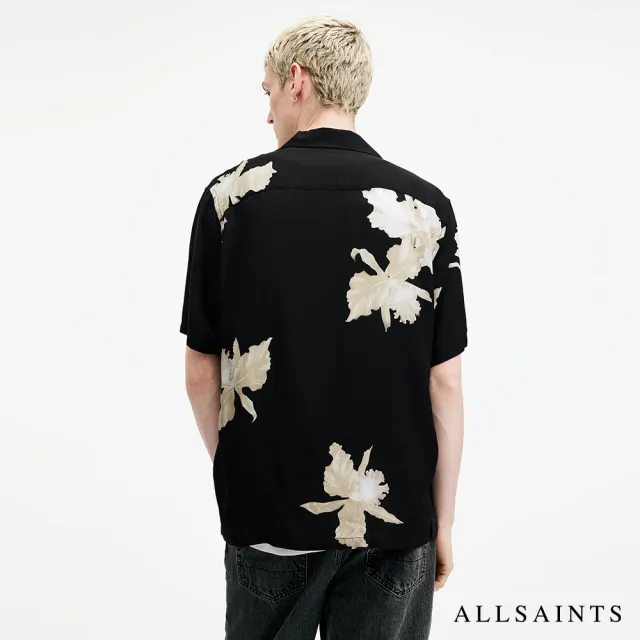 【ALLSAINTS】LACHAISE 人造絲花卉夏威夷花襯衫 M117SB(舒適版型)