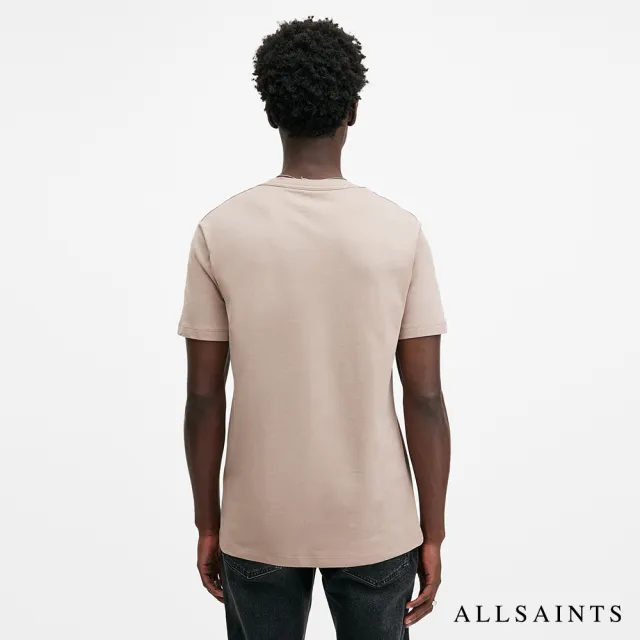 【ALLSAINTS】BRACE 純棉柔軟厚實公羊頭骨短袖T恤-藍 M030JB(修身版型)