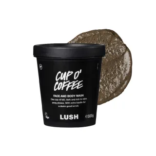 【LUSH 嵐舒】咖啡面膜 325g(咖啡/提亮/彈潤)