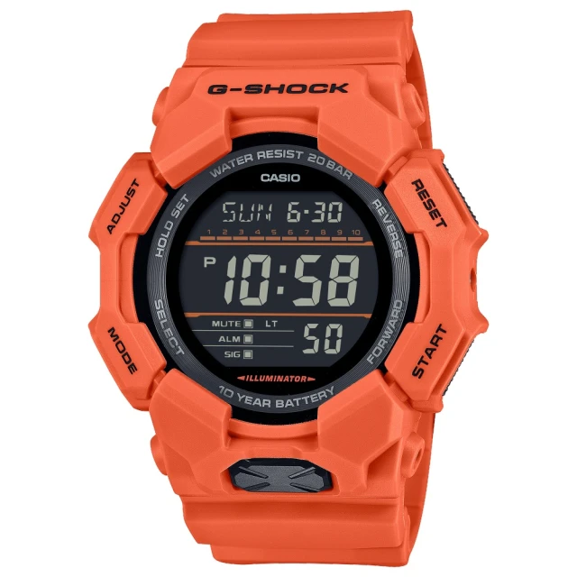 CASIO 卡西歐 G-SHOCK酷炫電子錶(GD-010-4)