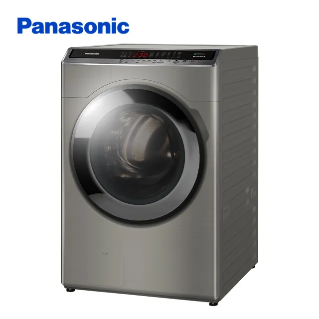 【Panasonic 國際牌】19公斤IOT智慧聯網洗脫烘滾筒洗衣機-炫亮銀(NA-V190MDH-S)