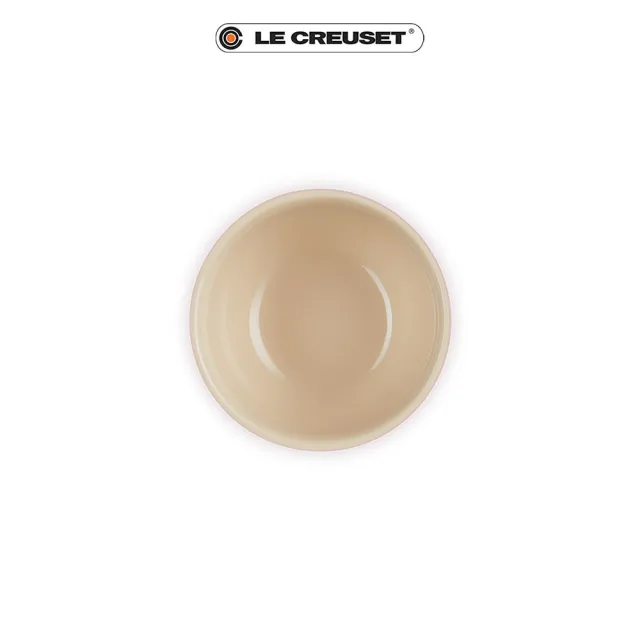 【Le Creuset】瓷器韓式飯碗(亮粉)