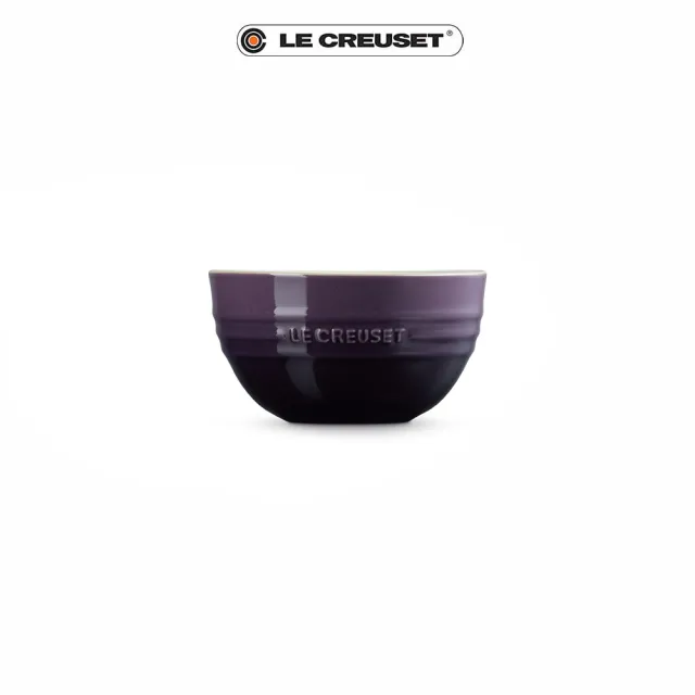 【Le Creuset】瓷器韓式飯碗(葡萄紫)