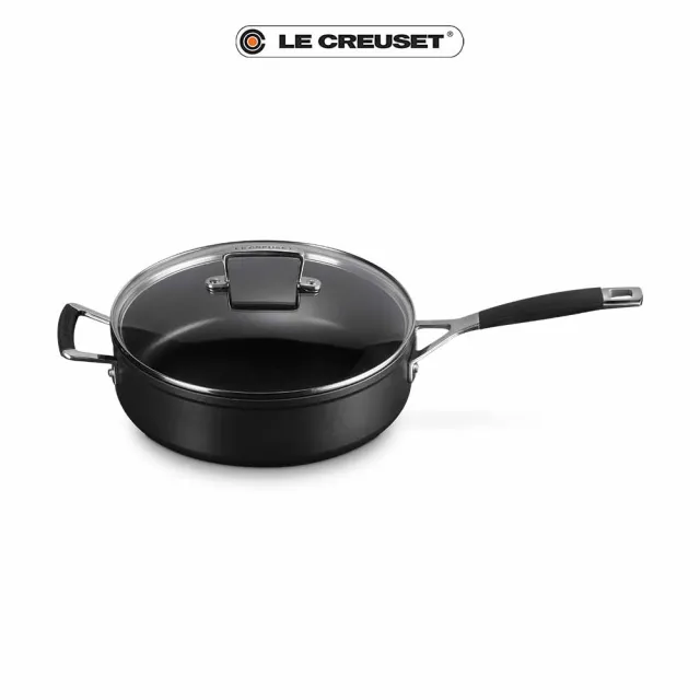 【Le Creuset】TNS 單柄單耳深煎鍋-附蓋26cm