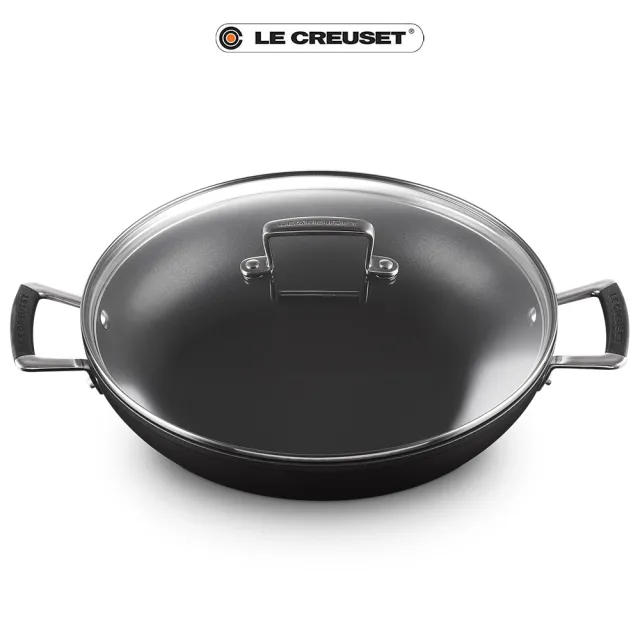 【Le Creuset】TNS 雙耳煎鍋-附蓋30cm