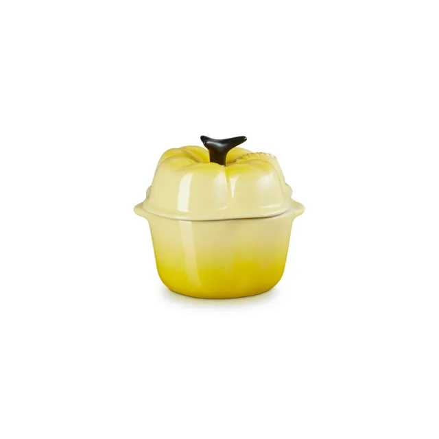 【Le Creuset】瓷器蔬果系列造型烤盅 大蒜/蕃茄/蘋果/黃椒(4款造型選1)