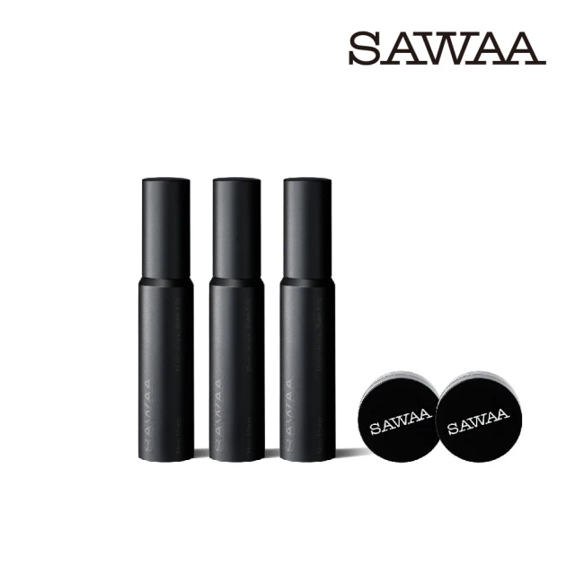 SAWAA 新月｜保濕護唇膏x3入組