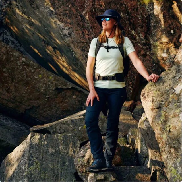 【Fjallraven】Abisko Sun遮陽帽 乾燥玫瑰(FR77406-300)