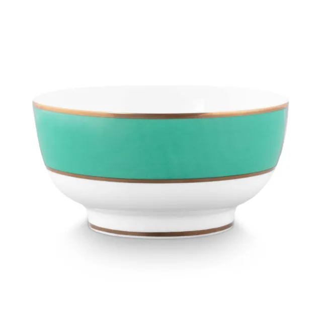 【PIP STUDIO】Chique Gold 碗15.5cm-綠