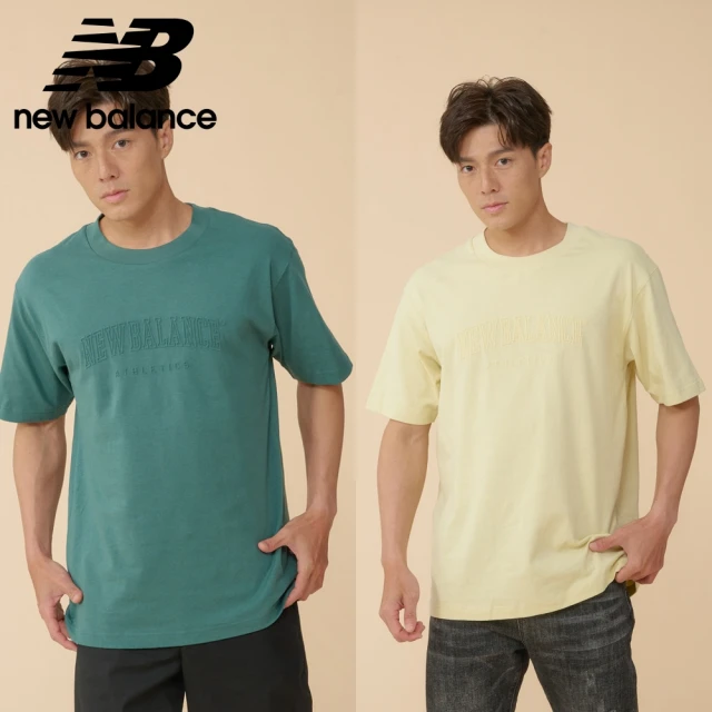 NEW BALANCE NB 小LOGO厚磅短袖上衣_男性_