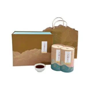 【一手私藏世界紅茶】台灣茶禮盒｜一手蜜香紅茶-茶葉100公克X2罐/盒(紅茶不真空)
