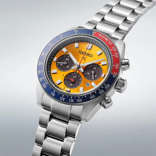【SEIKO 精工】Prospex Speedtimer 太陽能三眼計時手錶 錶 生日禮 送禮(SSC947P1/V192-0AH0Y)