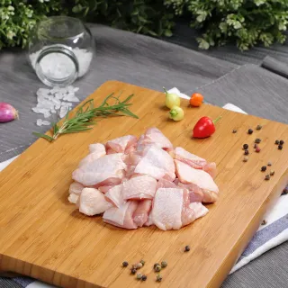 【QIN 超秦】100% 國產新鮮雞肉 去骨雞腿切丁 400g x1盒《HALAL清真認證》