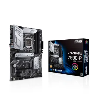 【ASUS 華碩】華碩 PRIME Z590-P/CSM 主機板+I5 10400F 6核12緒 中央處理器(M+C組合)