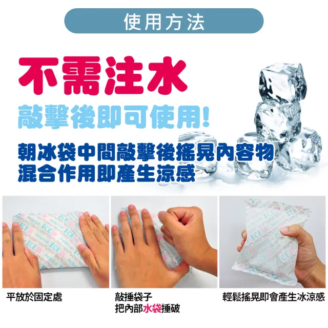 【ICECOOL】急凍酷涼包 保冷劑 保冰袋 冰寶(一盒10入)