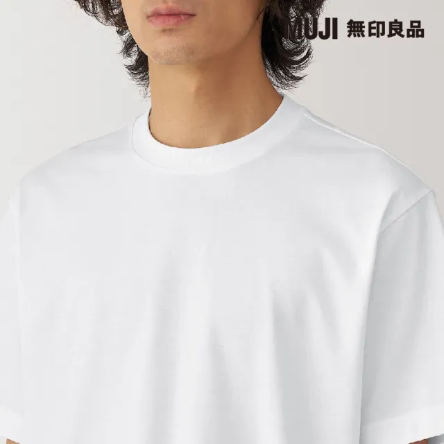 【MUJI 無印良品】男天竺圓領短袖T恤(共10色)