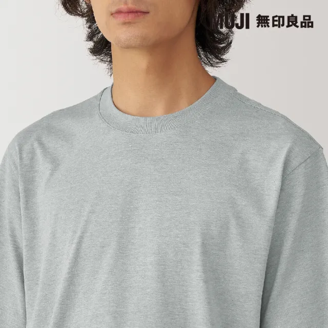 【MUJI 無印良品】男天竺圓領短袖T恤(共10色)