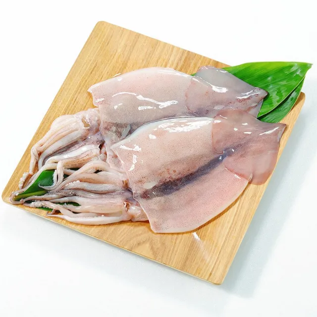 【華得水產】阿根廷魷魚2包組(1包2入-總共450-500g)
