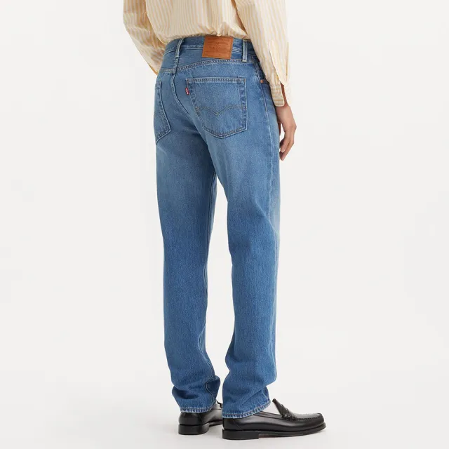 【LEVIS 官方旗艦】501 54 男款中低腰錐形丹寧牛仔褲 人氣新品 A4677-0027