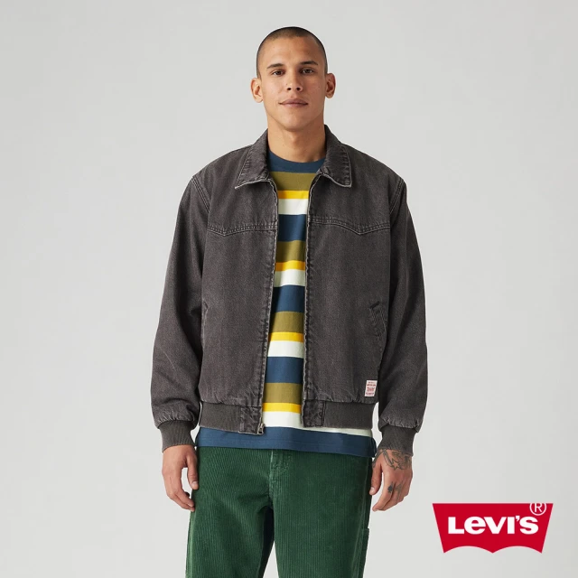 LEVIS 官方旗艦 Workwear工裝系列 男款 鋪棉丹寧牛仔夾克外套 人氣新品 A8583-0000