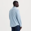 【LEVIS 官方旗艦】男款  BARSTOW WESTERN 50”s 短牛角復古牛仔襯衫 / 經典藍 上衣 熱賣單品 85744-0066