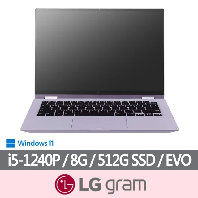 LG 樂金 14吋輕薄筆電(14T90Q-G.AR56C2/i5-1240P/8GG/512G SSD/EVO/Win11)