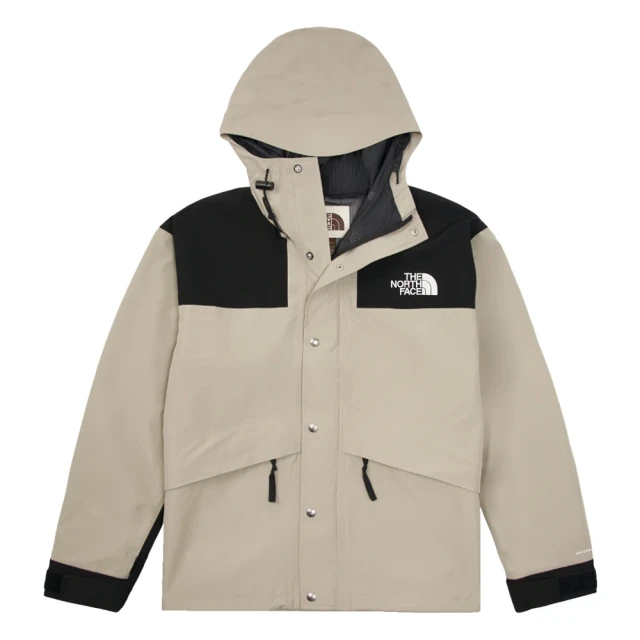 The North Face TNF 北臉 防水透氣連帽衝鋒外套 M RETRO1986 FUTURELIGHT MTNJKT 男 灰(NF0A8AKJ5IF)