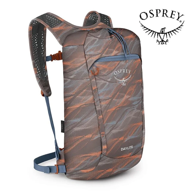 Osprey Daylite Cinch 15L 輕便多用途後背包 煙漠花影/岩褐(日常背包 旅行背包 休閒後背包 運動背包)