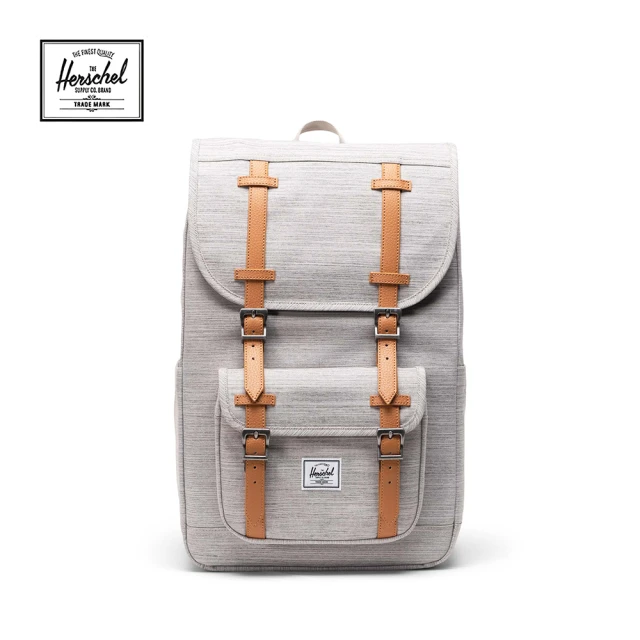 Herschel 官方直營 後背包 16吋筆電包 書包 減壓肩帶 21L Little America 灰(11391-01866-OS)