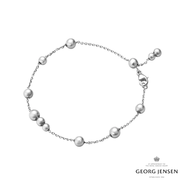 Georg Jensen 官方旗艦店 MOONLIGHT GRAPES 手鍊(銀飾)