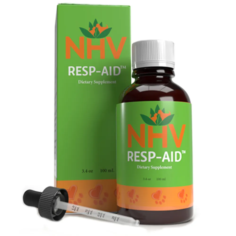 【NHV藥草獸醫】RESP-AID 支氣管照護營養飲+送好禮二選一(寵物保健/支氣管/呼吸道/狗狗/貓咪)