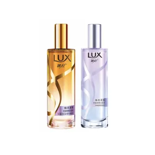 【LUX 麗仕】宋芸樺同款 煥亮柔順修護噴霧式髮油80ml(雪松玫瑰/淡雅藍風鈴)