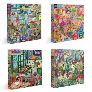 【eeBoo】1000 Piece Puzzle1000片拼圖 I5.(幼兒童男童女童大人桌遊遊戲拼圖拼圖- 四款可選)