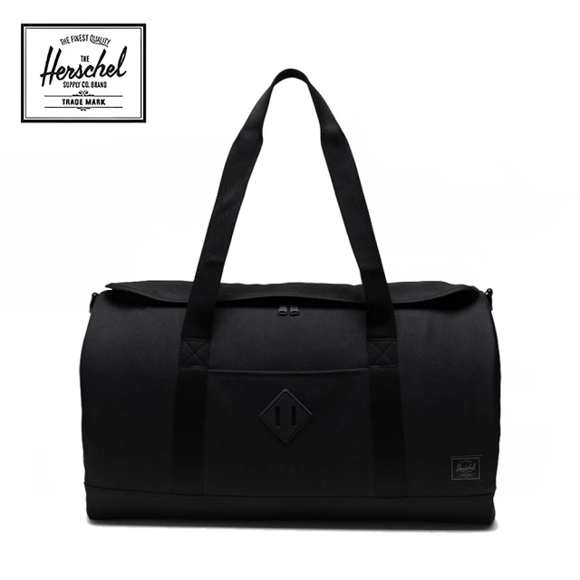 Herschel 官方直營 手提包 旅行袋 健身包 側背包 40L Heritage Duffle 黑(11385-05881-OS)