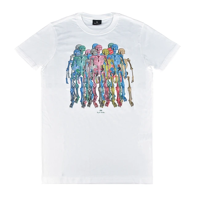 Paul Smith PAUL SMITH白字LOGO黑/條