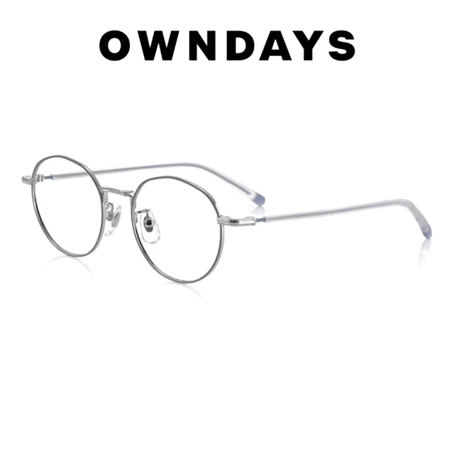 OWNDAYS Junni兒童金屬多角形款光學眼鏡(JU1024G-4S C2)