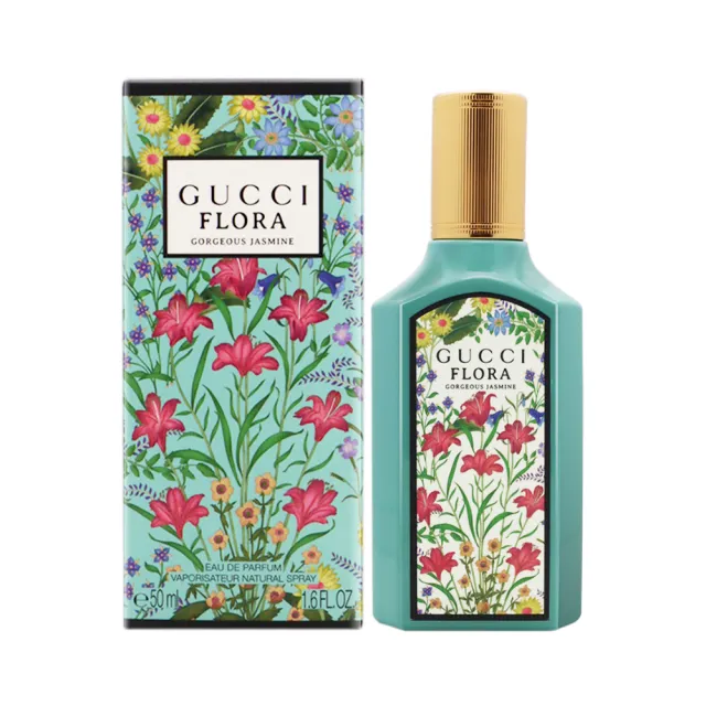 【GUCCI 古馳】幻夢茉莉女性淡香精 50ml(國際航空版)