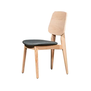 【obis】Levi 利維實木餐椅(原木餐椅)