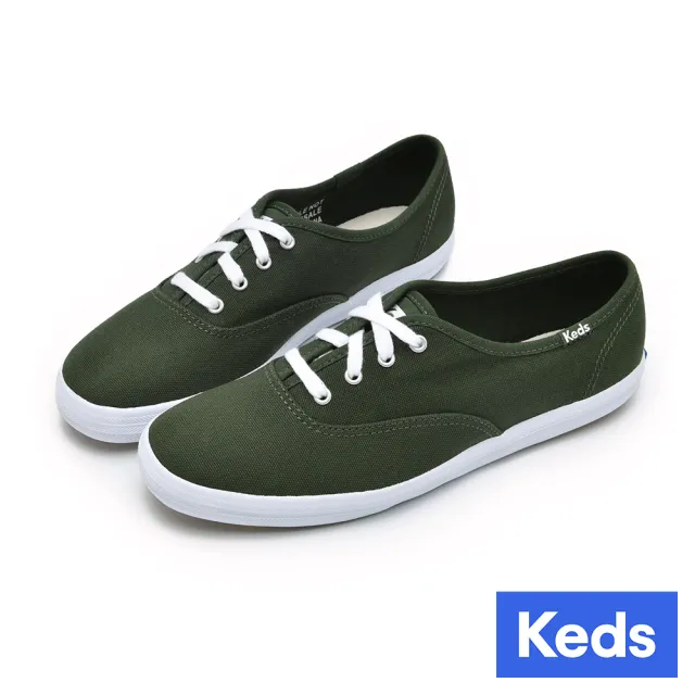 【Keds】品牌經典帆布暢銷小白鞋-多款選(MOMO特談價)