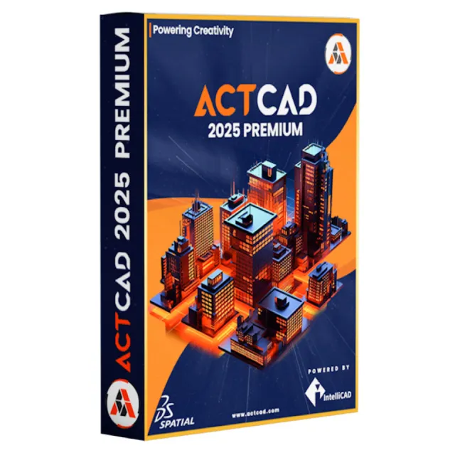 【ActCAD】2025 專業進階版-區網授權(預購商品)