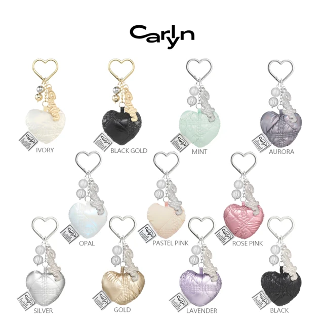 Carlyn ACC MY HEART KEYRING金屬愛心鑰匙圈 J73104010(多色任選)