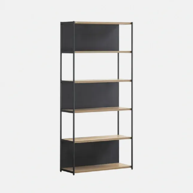 【DESKER】BOOKCASE 韓國設計監製 800型 五層書櫃 開放型 80*32*174cm(書櫃/收納櫃/置物櫃/專人組裝)