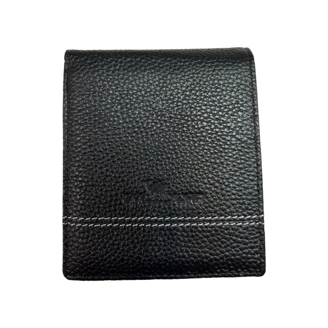 【SNOW.bagshop】 短夾男仕短型100%進口牛皮革(活動型證件夾標準尺寸)