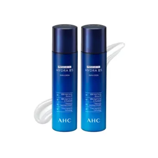 【AHC】瞬效保濕B5微導保濕乳液140ml_2入(b5 玻尿酸 保濕 超值組 臉部保養)