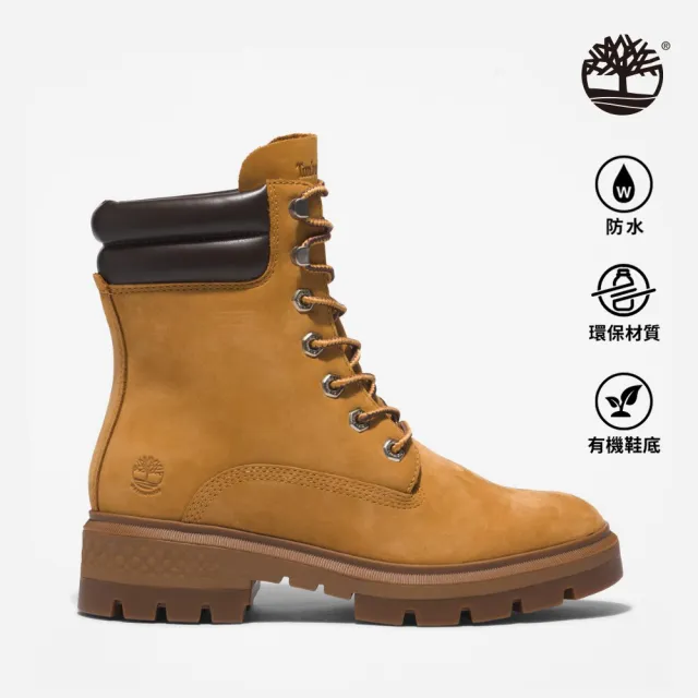 【Timberland】女款小麥色Cortina Valley防水6吋靴(A5N9S231)