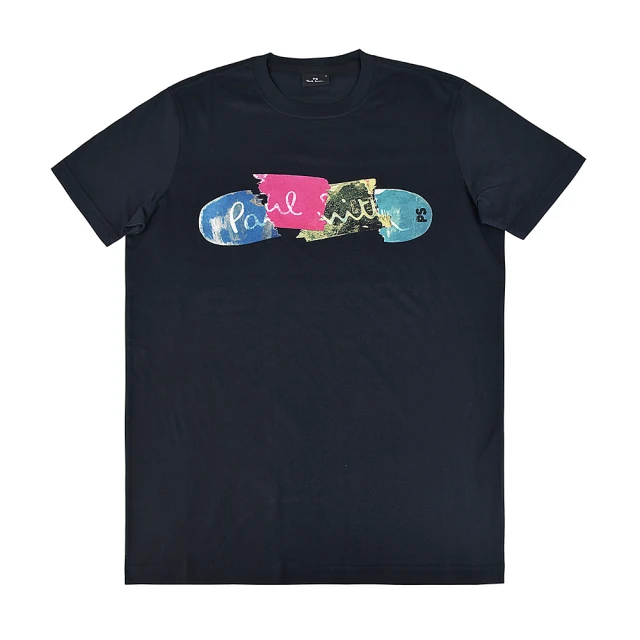 Paul Smith PAUL SMITH白字LOGO黑/條