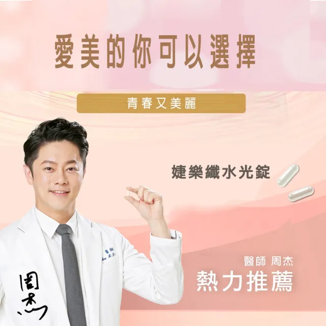 【JEROSSE 婕樂纖】水光錠X3盒/60顆/盒(醫師推薦)